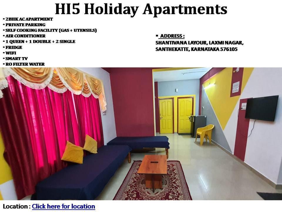 Hi5 Holiday Apartments Udupi Eksteriør bilde