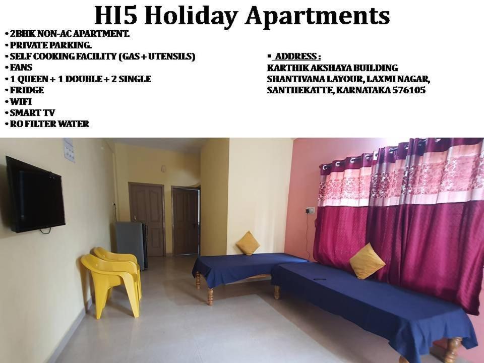 Hi5 Holiday Apartments Udupi Eksteriør bilde